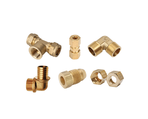 Brass Double Compression Fittings